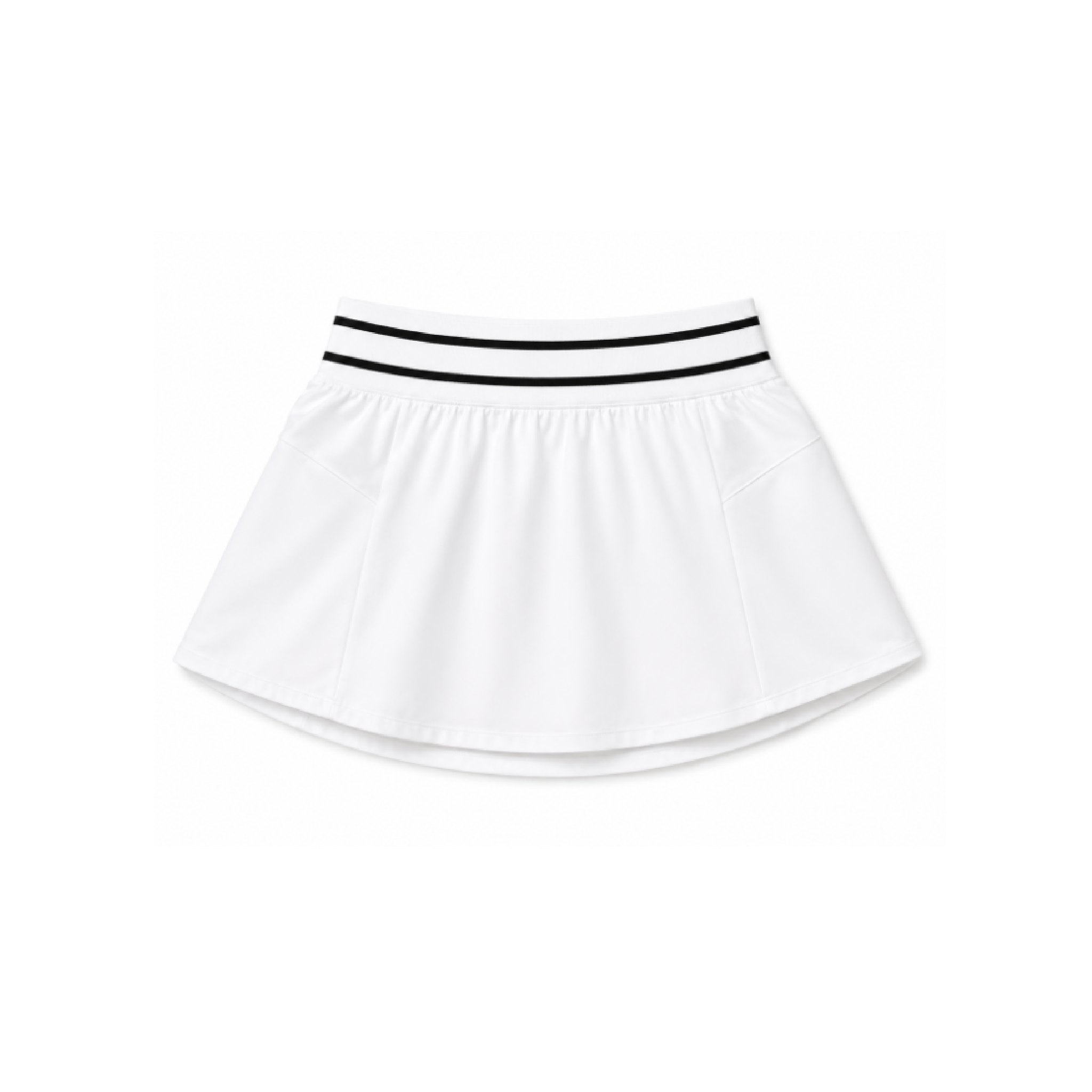 Court Skirt in White