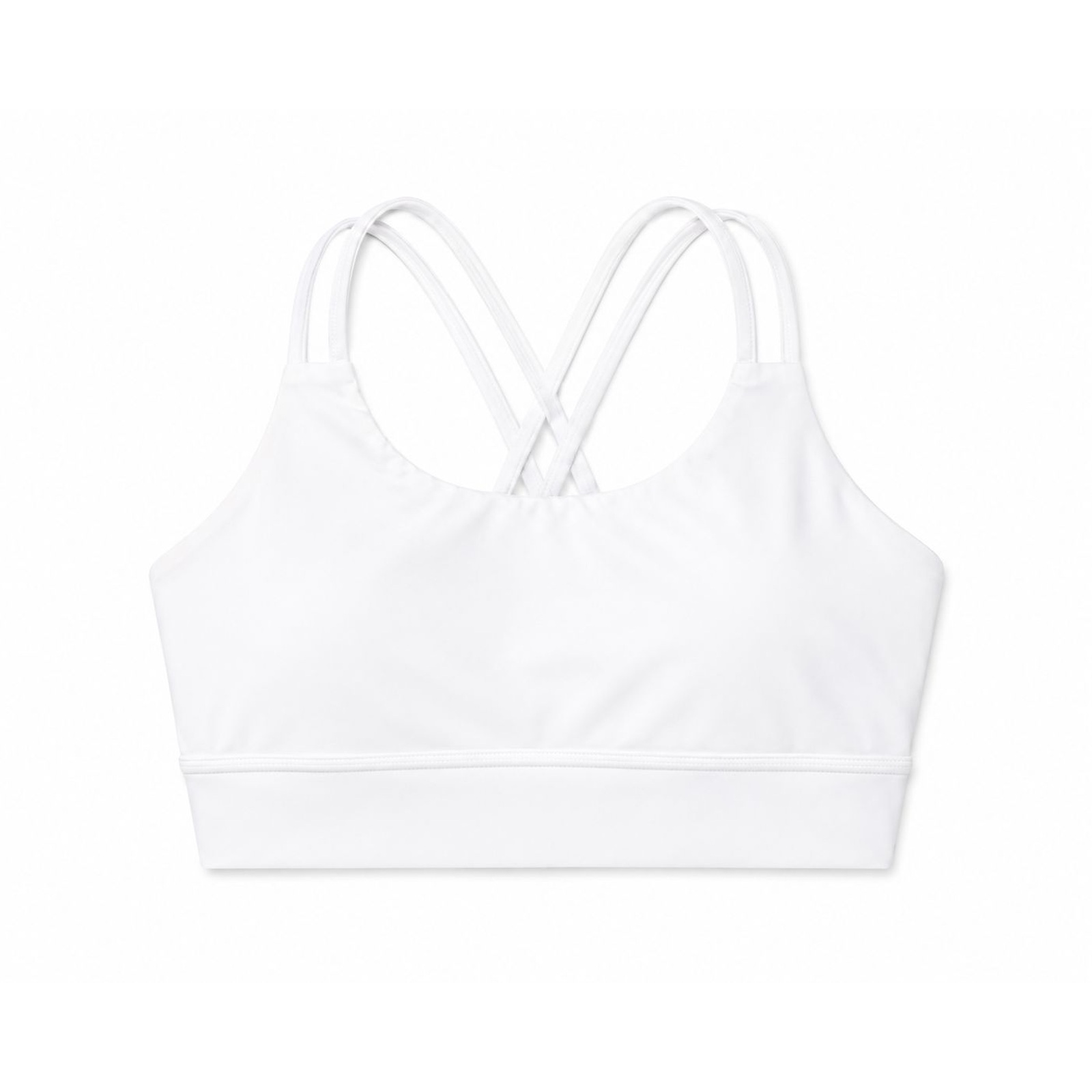Form Bra in White